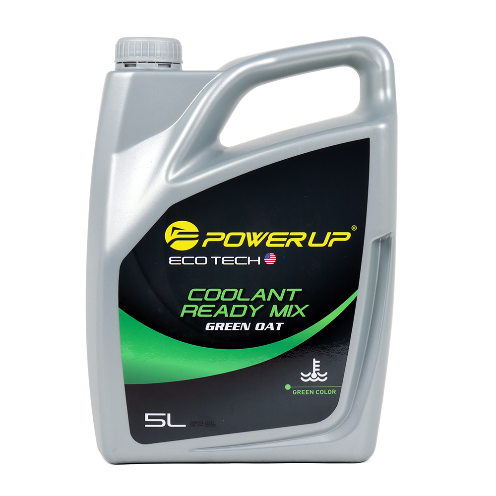 Powerup radiator coolant 5 Litre ready mix green c